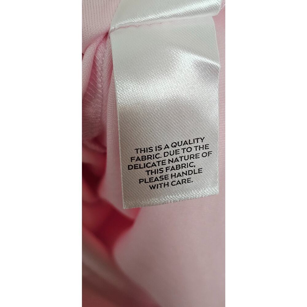 New without tags Lulus Pink Tulle Pleated Sleeveless Tiered Mini Dress SZ XL - Picture 10 of 11
